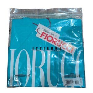 Ittierre S.p.A Fiorucci Shopping Tote‎ Bag Ocean Blue NWT